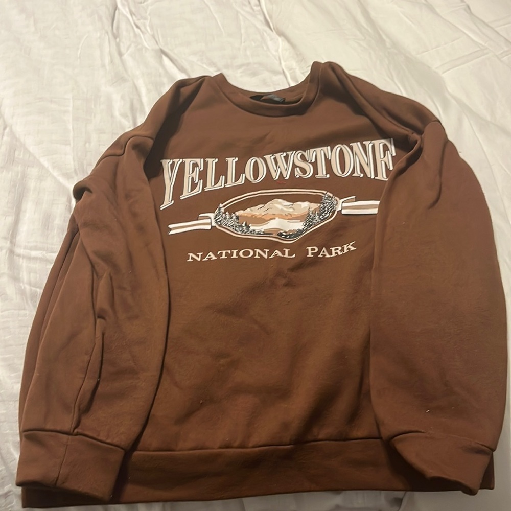 yellow stone sweatshirt